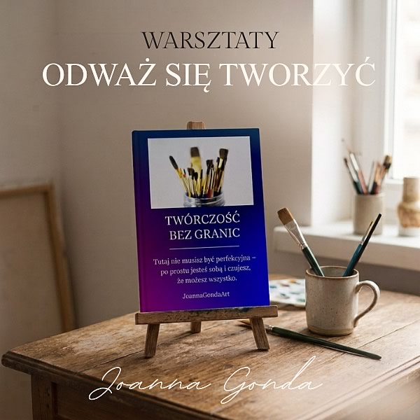 Warsztaty :: Odważ się tworzyć - Joanna Gonda Warsztaty :: Odważ się tworzyć - Joanna Gonda